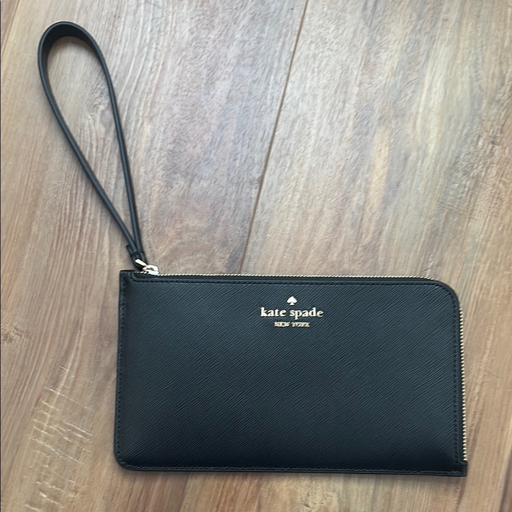 Kate Spade Black Wristlet